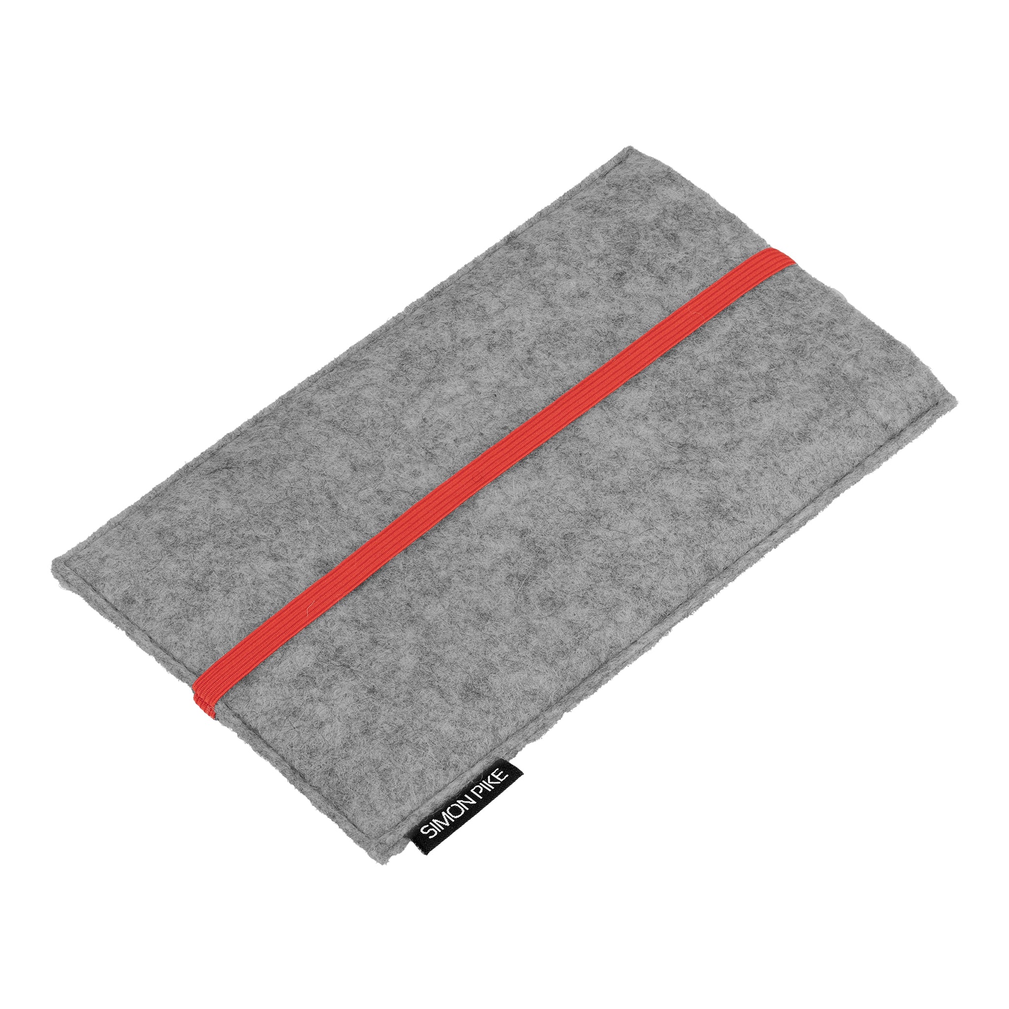 Handytasche "Phoenix" grau aus Wollfilz