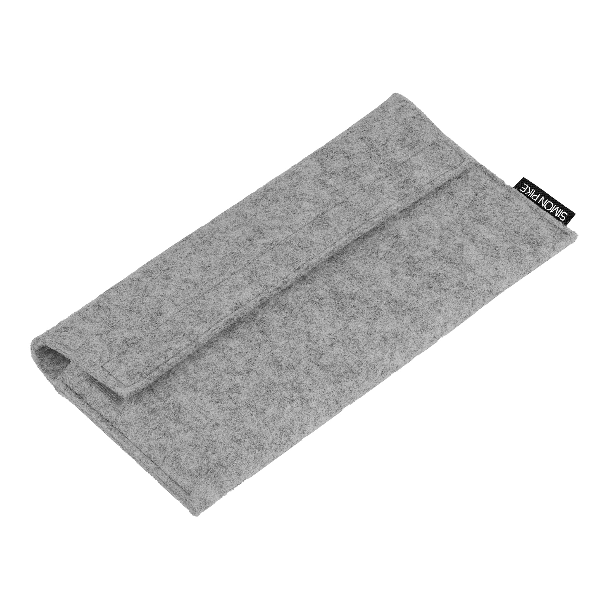 Handytasche "New York" grau aus Wollfilz