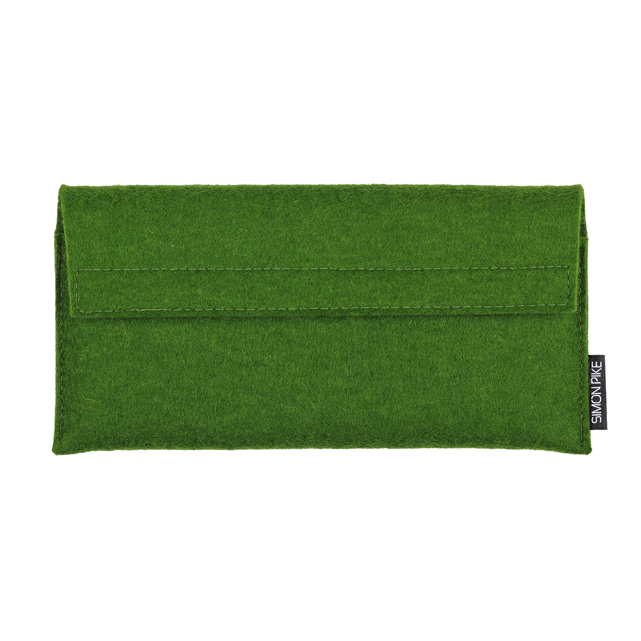 Handytasche "New York" grün aus Wollfilz