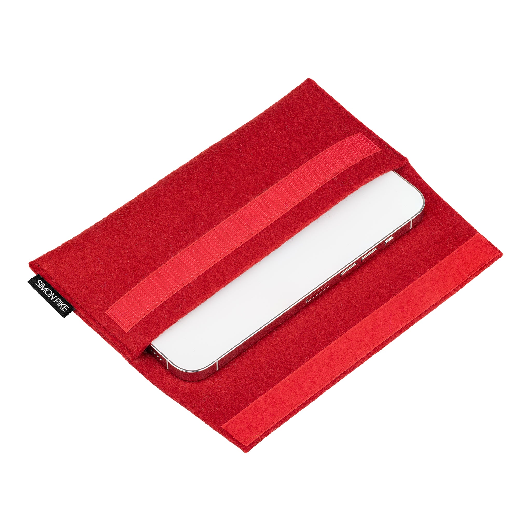 Handytasche "New York" rot aus Wollfilz