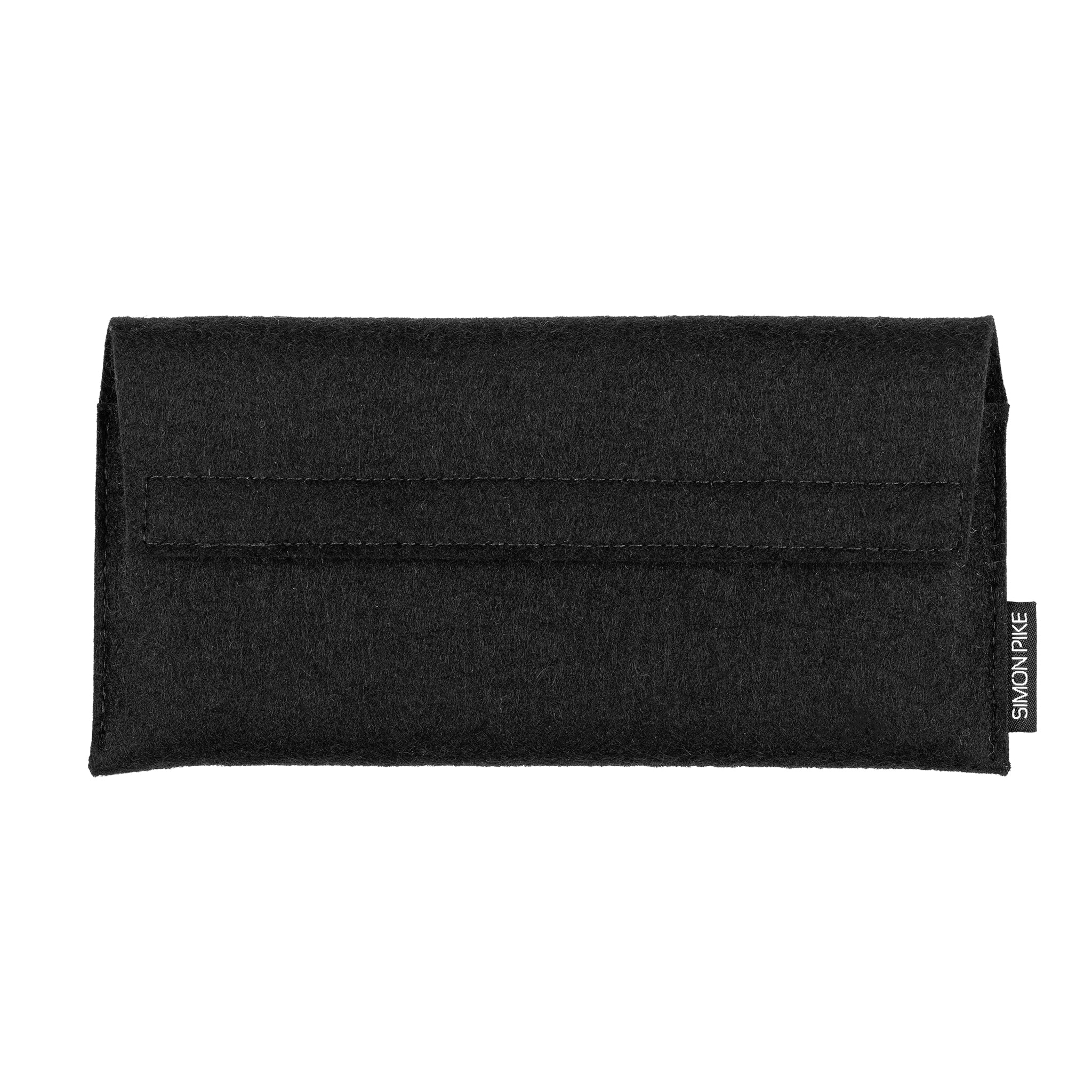 Handytasche "New York" schwarz aus Wollfilz