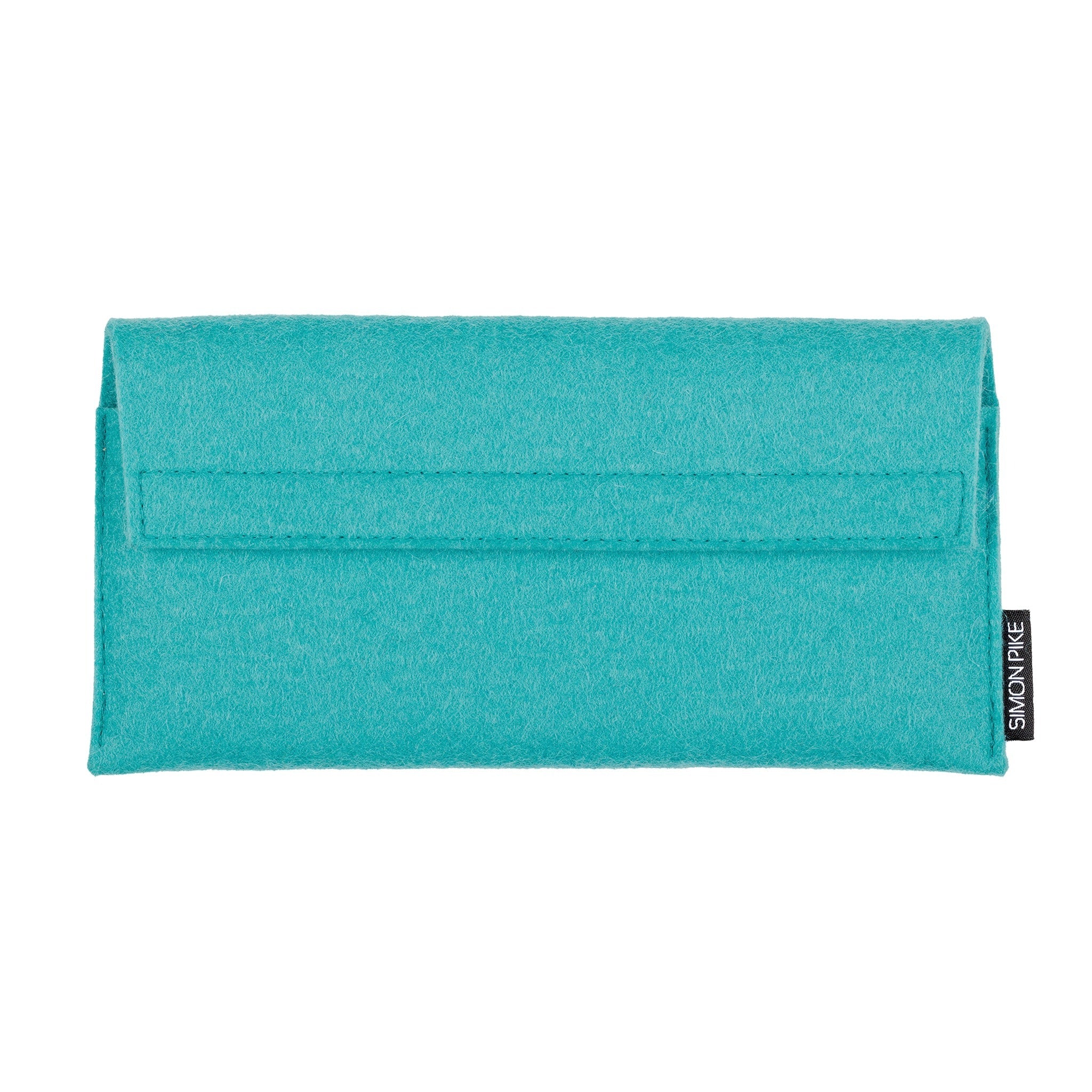 Handytasche "New York" smaragd aus Wollfilz