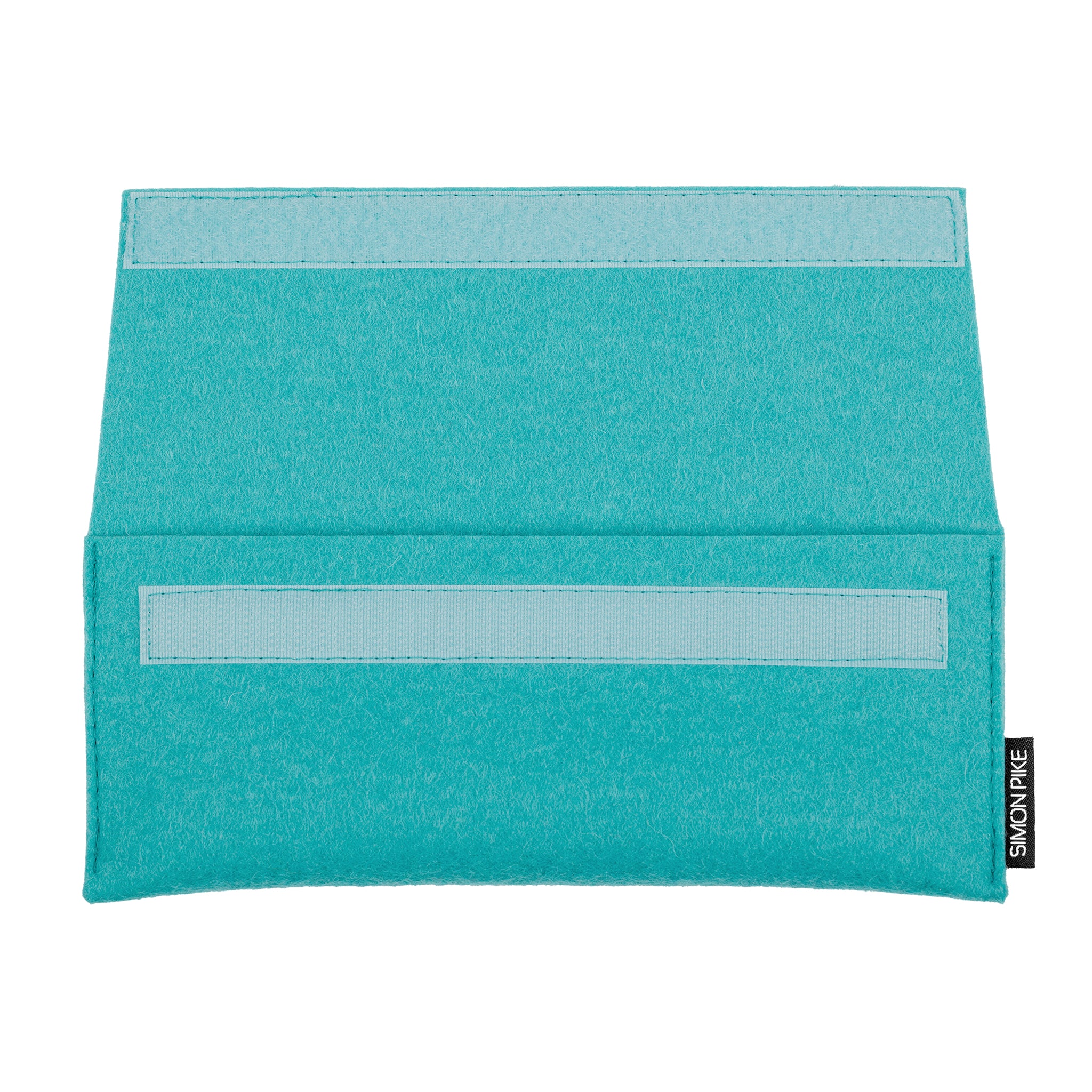 Handytasche "New York" smaragd aus Wollfilz