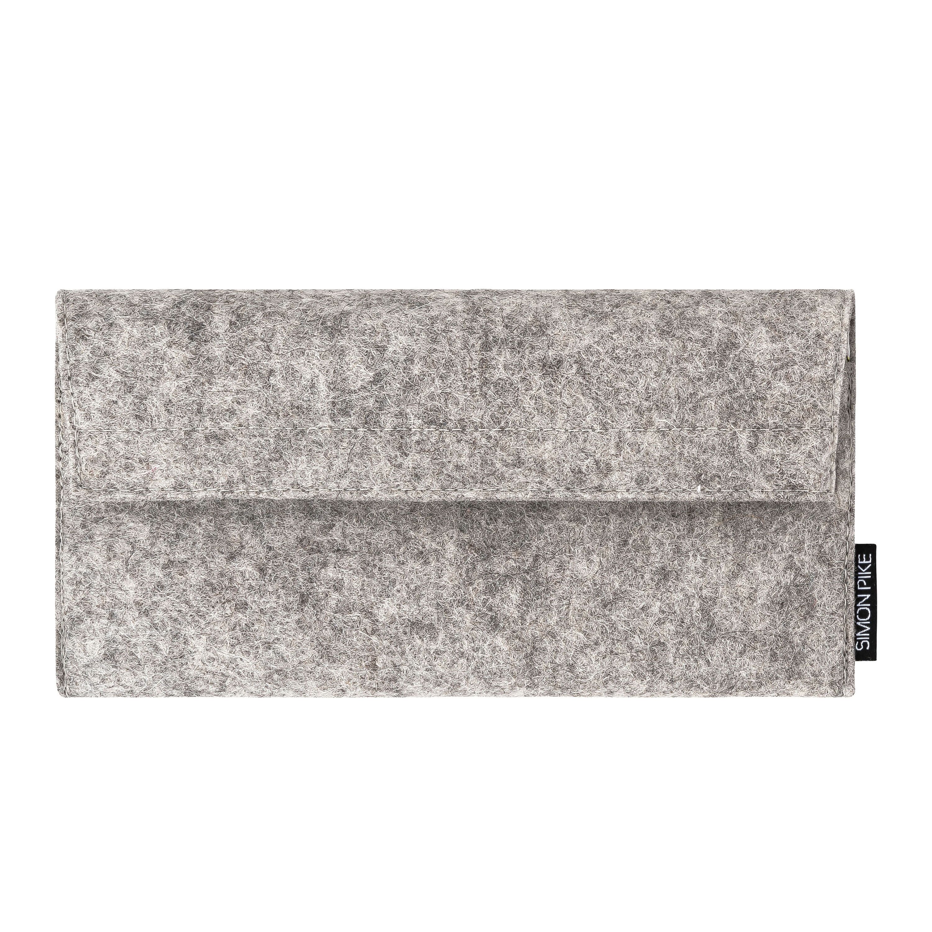Handytasche "New York" 1 grau Wollfilz
