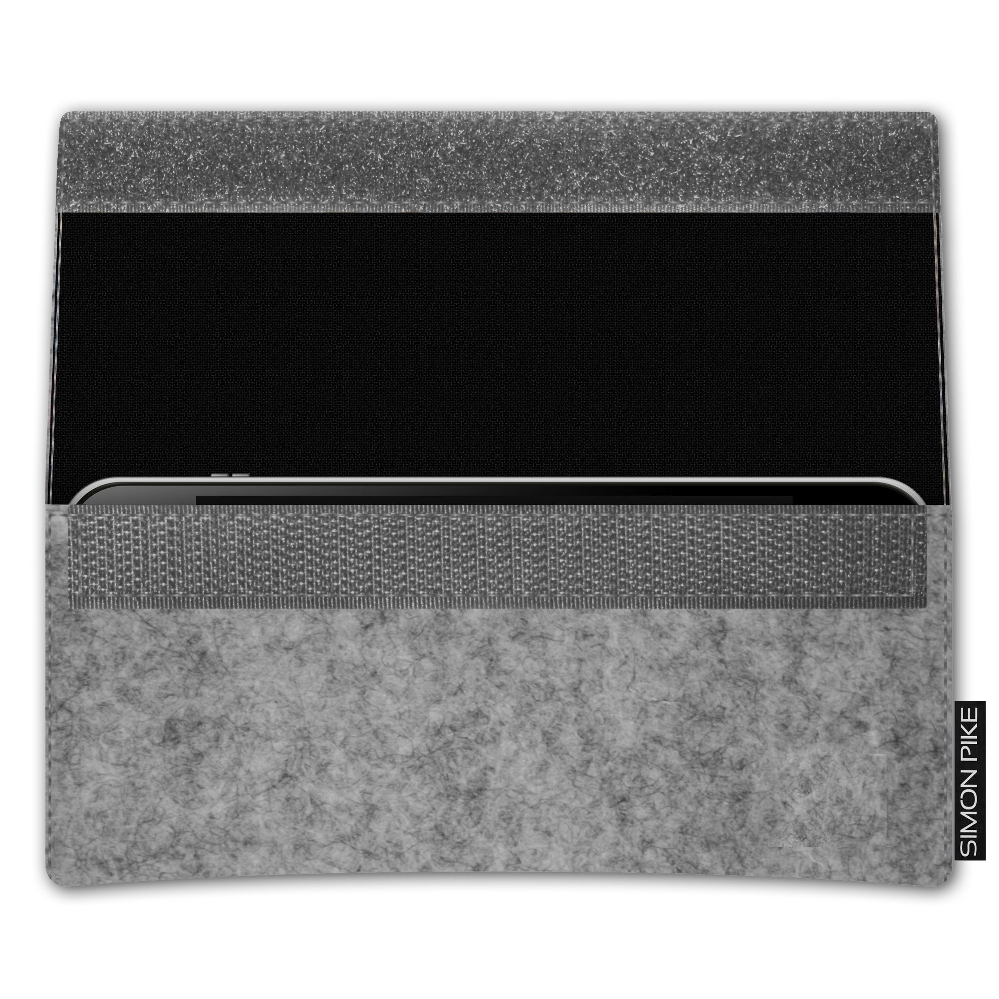 Handytasche "New York" 1 grau Wollfilz