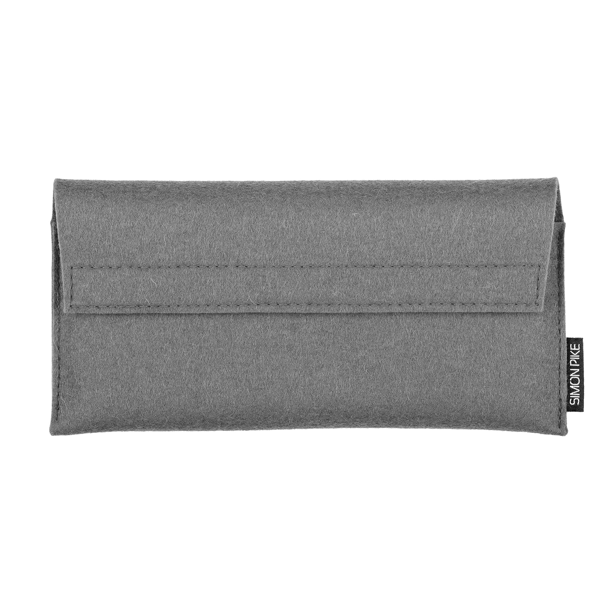 Handytasche "New York" elefantengrau aus Wollfilz