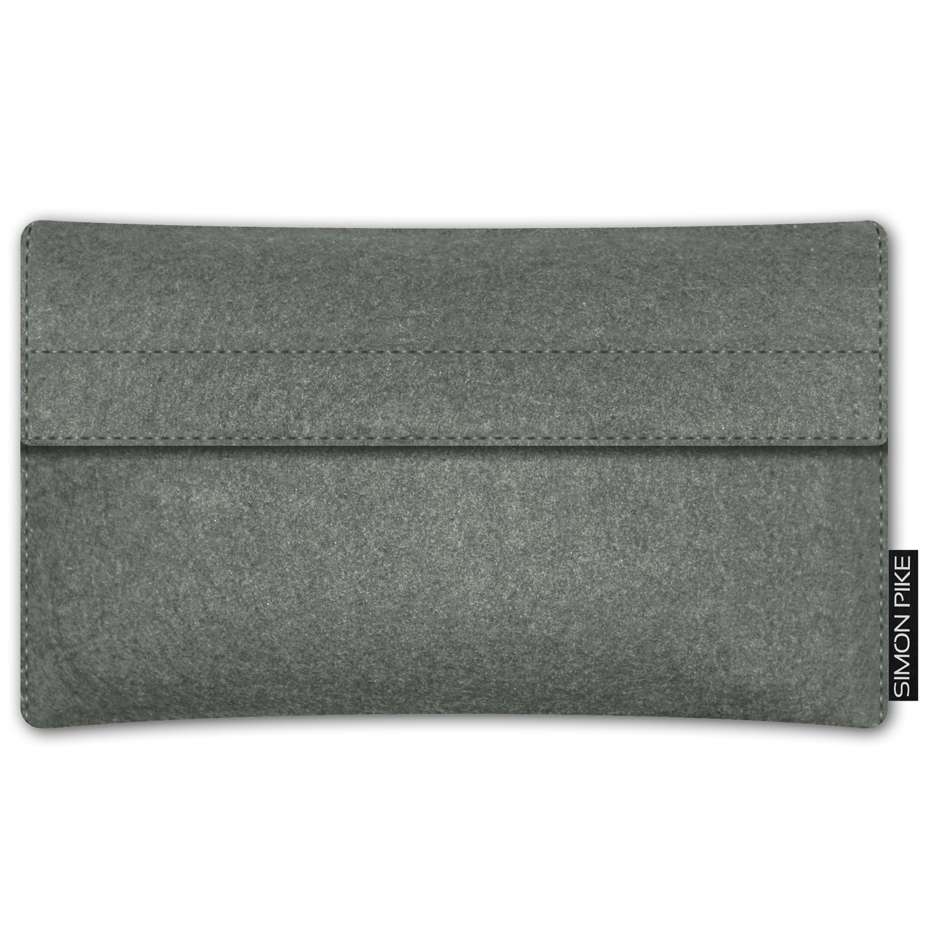 Handytasche "New York" 6 elefantengrau Wollfilz passend mit Silikonhülle
