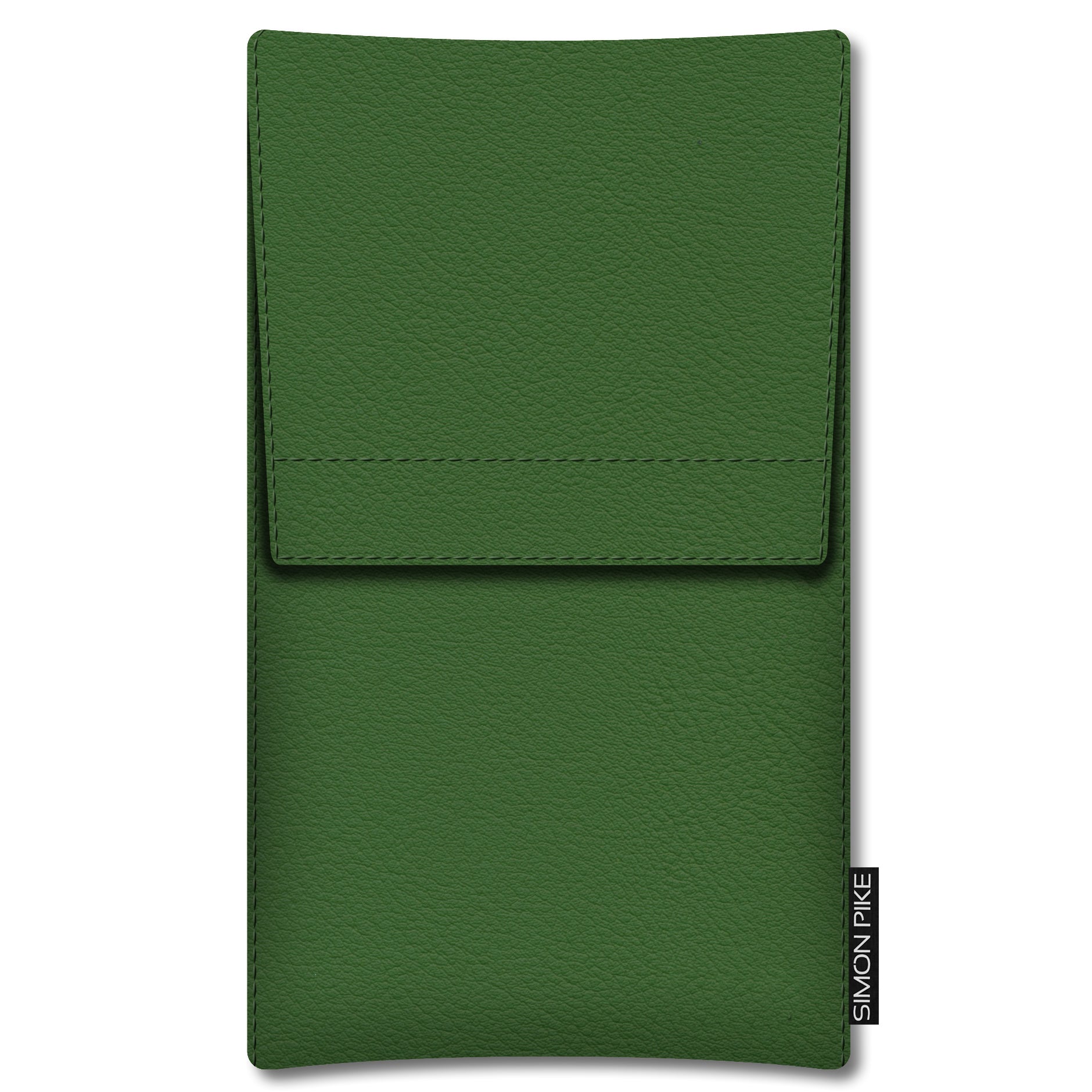 Handytasche "Sidney" 1 grün Kunstleder passend mit Silikonhülle