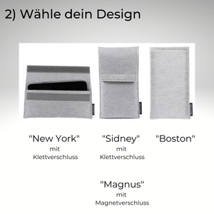 Wunschtasche Handmade DE (passend mit Silikonhülle)